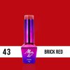 MollyLac gél lak Brick red 43 5 ml