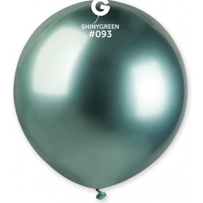 Smart balloons Balónik chrómový latexový zelený 48 cm