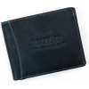 Wild Things Only 5501 čierna pánska kožená peňaženka 12 x 10,3 x 2,5 cm