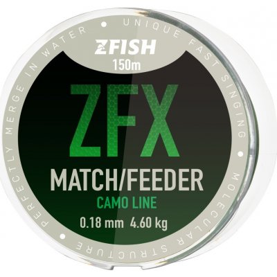 Zfish Vlasec ZFX Match/Feeder CamoLine 150m 0,18mm 4,6kg