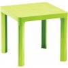 Detský stolík plastový Baby 46 x 46 x 42 cm zelený