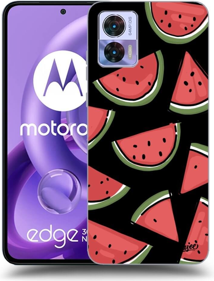 Picasee silikónové Motorola Edge 30 Neo - Melone čierne