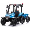 mamido Detský elektrický traktor s prívesom BLT modrý