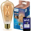 LED žiarovka E27 Edison ST64 7W = 50W 640lm 2000-5000K TW FILAMENT Amber Smart SMART WiFi Bluetooth App WiZ Philips