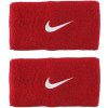 Nike Swoosh Double-Wide Wristbands - varsity red/white