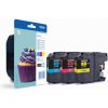 Brother LC-123RBWBP, originálný toner, CMY, 3-pack