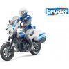 Bruder 62731 Bworld policajná motorka Scrambler Ducati a policajt