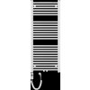 Mexen Ares, elektrické vykurovacie teleso 1200x500 mm + vykurovacia tyč 600 W, biela, W102-1200-500-2600-20