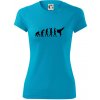 Karate Evolúcia - kop - Dámske Fantasy športové (dresovina) - XL ( Svetlý tyrkys )