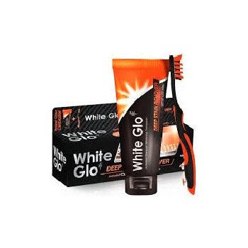 White Glo Bieliaca zubná pasta Charcoal 150 g + kefka