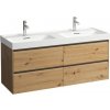 Laufen Meda Umývadlová skrinka 128 cm, divoký dub H4216440112671