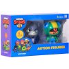 Figúrka akčná 11.5 cm Brawl Stars 2 pack séria 1 - Leon a Crow, BRW6015