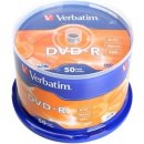 Médium na napaľovanie Verbatim DVD-R 4,7GB 16x, 50ks