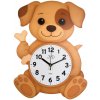 Detské nástenné hodiny JVD v tvare psíka HJ115
