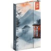 NOTIQUE Týždenný magnetický diár Japonsko 2026, 13 x 21 cm