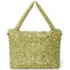 STUDIO NOOS Cotton DIAPER BAG taška Green Leopard