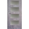Doornite CPL-Premium laminátové DOMINANT 4 SKLO Dub Riečny interiérové dvere, DTD CPLP-DOMIN4S-DubRiec