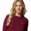 Columbia Midweight Stretch Long Sleeve Top Dámska Základná Vrstva Top Rich Wine