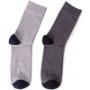 Vlnka Bambusové ponožky mix 2 páry veľkosť 47-50