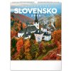 Nástenný kalendár Čarokrásne Slovensko 2026, 30 x 34 cm