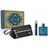 Versace Eros SET: Toaletná voda 100ml + Toaletná voda 10ml + Kozmetická taška pre mužov