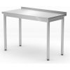 Pracovný stôl, skrutkovaný, HENDI, Kitchen Line, 1200x600x(H)850mm