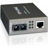 TP-LINK 10/100 Mbps RJ45 to 100 Mbps Multi-mode SC Fiber Converter PORT: 1× 100 Mbps TX SC Port, 1× 100 Mbps RX SC Port, 1× 10/1 MC100CM