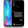 Picasee ULTIMATE CASE pro Honor 10 Lite - Kazma - MŮŽETE DOKÁZAT, CO BUDETE CHTÍT