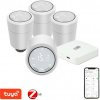 Smart sada termostatických hlavíc a centrálnej jednotky IMMAX NEO 07732C ZigBee Tuya