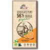 CHOCOLATES SOLE ČOKOLÁDA GORZKA 56% KAKAO S POMARANČOM VEGÁNSKA BIO 100g