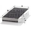MANN-FILTER Filter vnútorného priestoru CUK3554