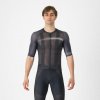 CASTELLI Cyklistický dres s krátkym rukávom - CLIMBER´S A/C - čierna XL