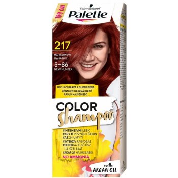 Schwarzkopf Palette Color Shampoo 217 mahagónový