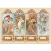 Plagát, Obraz - Alfons Mucha - Four Seasons, 91.5 × 61 cm