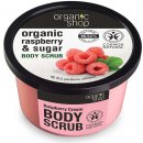 Organic Shop prírodný telový peeling Malina a Cukor 250 ml