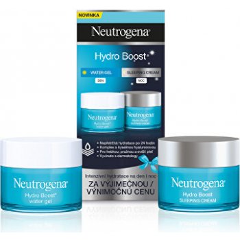 Neutrogena Hydro Boost hydratačný pleťový gél 50 ml + nočný hydratačný krém 50 ml darčeková sada