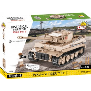 Cobi 2556 World War II Nemecký tank PzKpfw VI Tiger 131