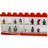 LEGO Zberateľská skrinka na 16 minifigúrok červená