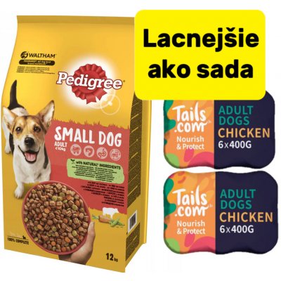 Pedigree Small s hovězím masem a zeleninou 12 kg