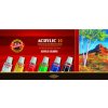 KOH-I-NOOR 16270300000 Sada akrylových farieb 10 x 16 ml