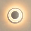 Vibia Top LED nástenné svetlo Ø 17 cm biele - 115410/10