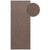 Taupe ručne tkaný vlnený behúň 80x200 cm Calmio – Hanse Home