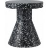 Normann Copenhagen Stolička Bit Cone, black / white