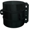 KomínyCZ - Kovová objímka pre teleskopický držiak ⌀180/30mm čierna