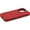 Ochranný silikónový kryt Cellularline Sensation Plus pre Apple iPhone 15, červený