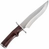 Vega Muela HUNTER-17R lovecký nôž 17,3 cm, drevo Pakka, oceľ, kožené puzdro