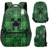 Made in China Detský / študentský batoh s potlačou celého obvodu motív Minecraft 1