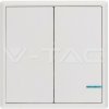 Spínač 2-násobný pre VT-5129 SMART IP54, RF VT-5132 (V-TAC)