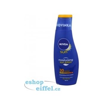 Nivea Sun Protect & Moisture opaľovacie mlieko SPF30 200 ml