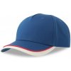 Atlantis Headwear Kšiltovka Kid Star-S, 5 panelová, dětská COT33024988899-royal/white Modrá/bílá UNI